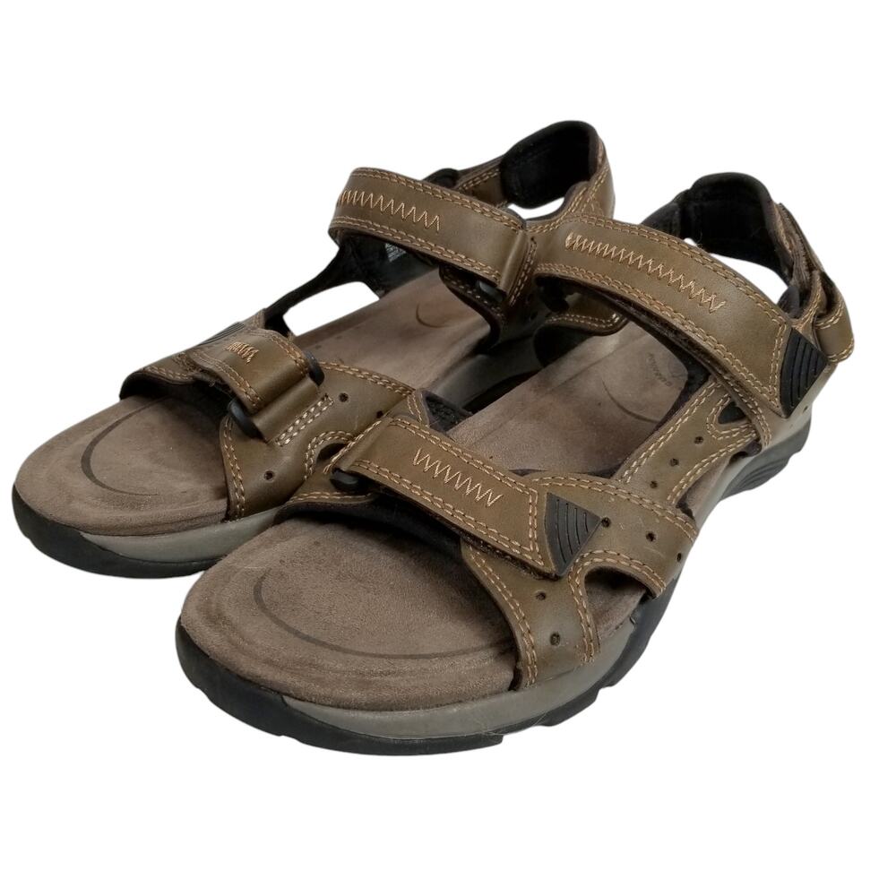 Earth Spirit Men's Gelron Cushion Brown Robert Active Sandals Size 11